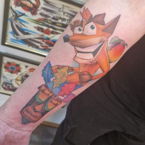 Here is the crash side of my PS1 sleeve