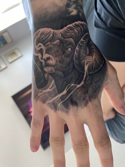 Got my hand done today! What do you guys think?