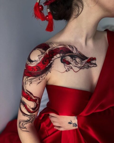 Tattoo art work by © Marka.