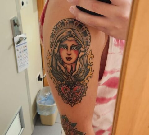 Newest piece done by Pietro Rizzo, The Family Ink. Catania, Italy.